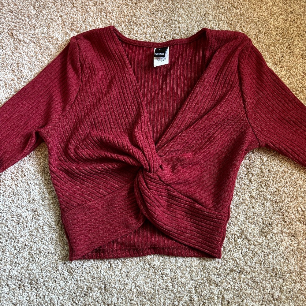 Windsor Long Sleeve Crop
